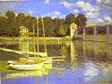 The Bridge at Argenteuil by Claude Monet